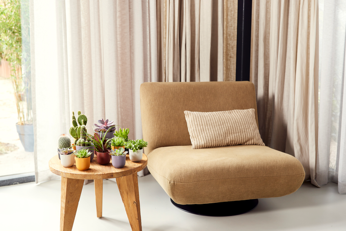 jazz round mini 11cm silky white